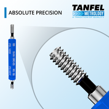 Load image into Gallery viewer, #10-24 UNC- 2B Taperlock GO NOGO Thread Plug Gage | Tanfel Metrology