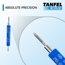Load image into Gallery viewer, #2-56 UNC-2B Taperlock GO NO-GO Thread Plug Gage | Tanfel Metrology