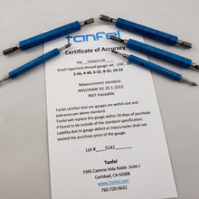 Load image into Gallery viewer, Certificate of accuracy included.  Gauge Set.  GO NOGO, Taperlock, UNC-2B | Tanfel