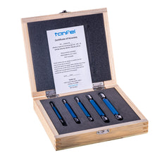 Load image into Gallery viewer, 5 piece taperlock go NoGo thread plug gauge - gage set | Tanfel Metrology