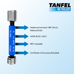 1"-12 Thread Plug Gage | Tanfel Metrology