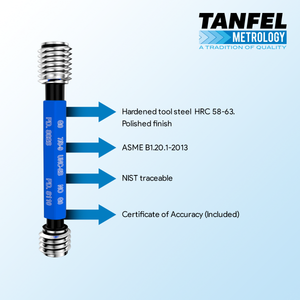 Quality thread plug gage | Tanfel Metrology